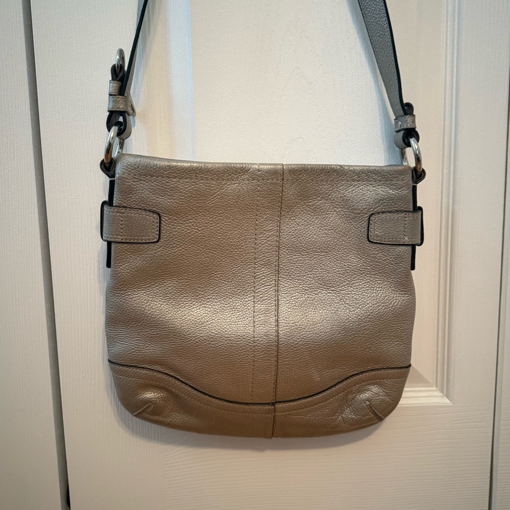Coach Chain Duffle in Champagne - Picture 3 of 8